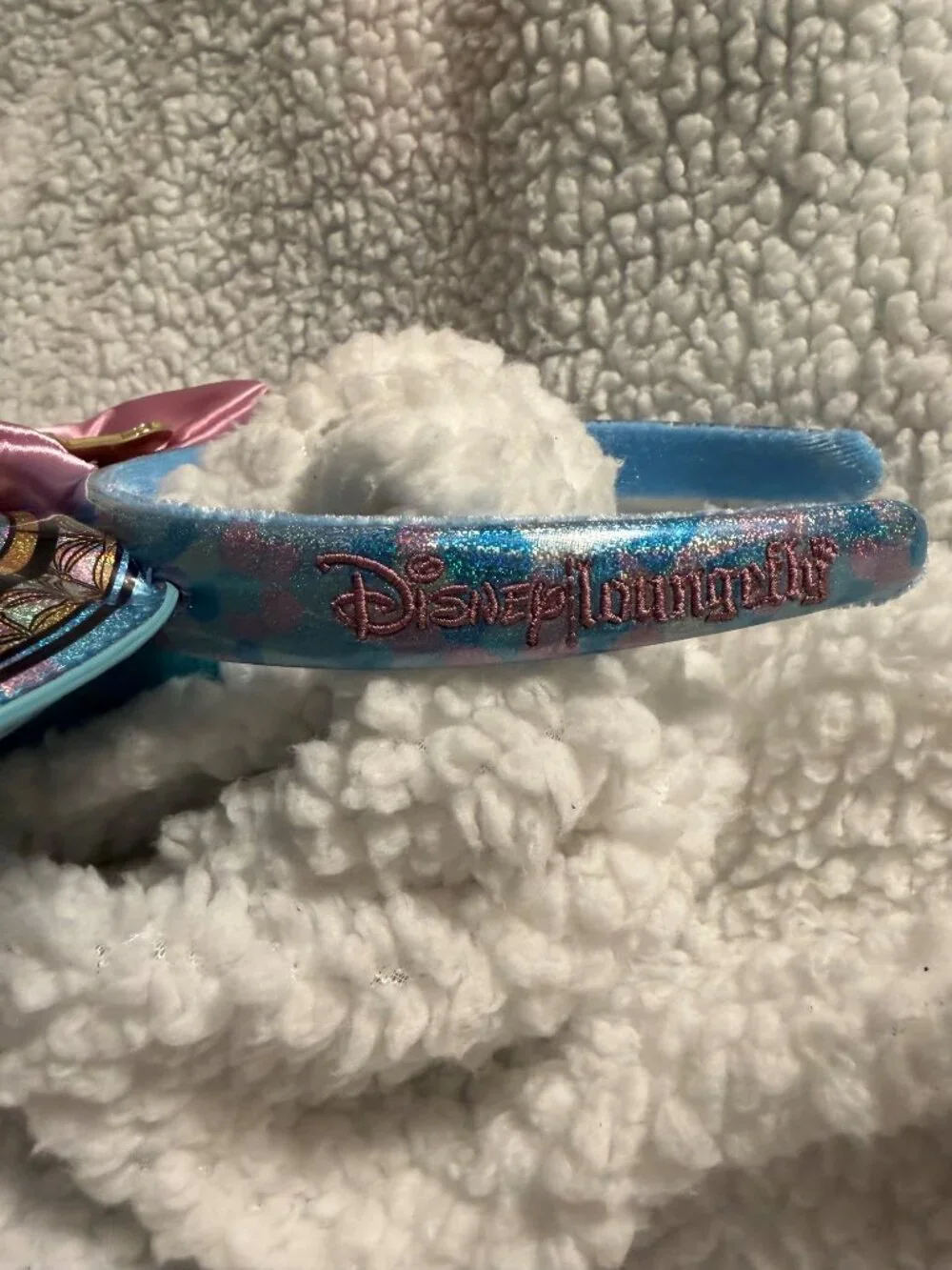 Disney Loungefly Stained Glass Cinderella Ears - NWT
